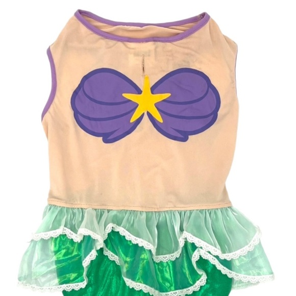 Dog Disney Ariel Little Mermaid Halloween Pet Costume Cute Dog Outfit Medium - Picture 3 of 8
